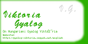 viktoria gyalog business card